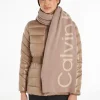 Schal in Taupe