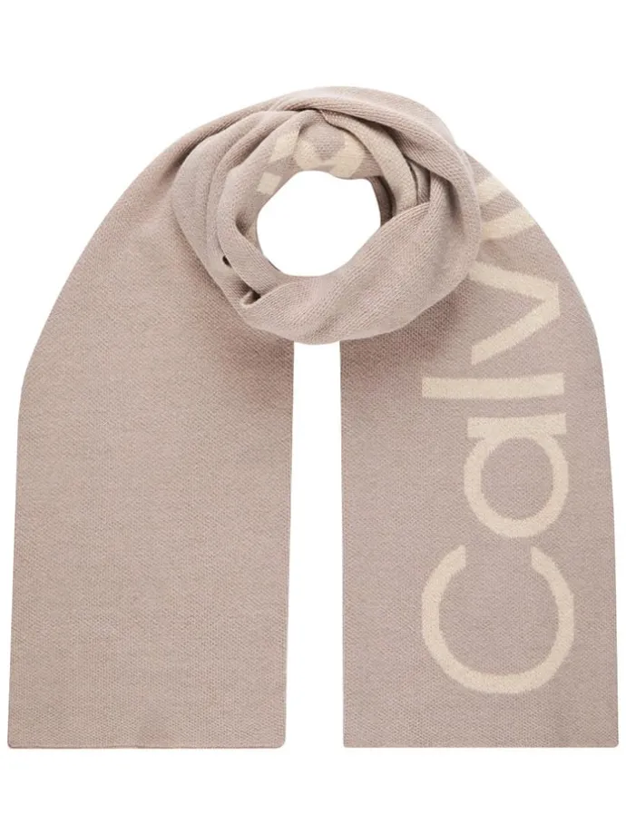 Schal in Taupe