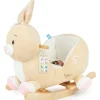 Schaukeltier Hase Hopsi in Beige