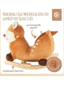 Schaukeltier Reh Lina in Braun