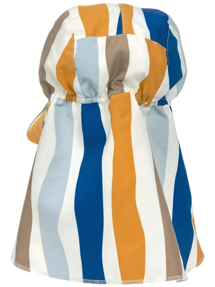 Schirmmütze in Bunt/ Creme