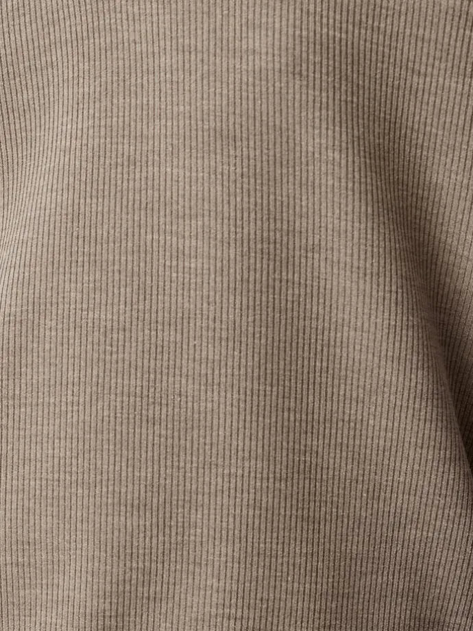 Schlafanzug Strickoberteile in Grau