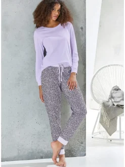 Schlafhose in helllila