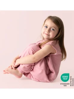 Schlafsack mit Füßen, 1.0 TOG in Rosa