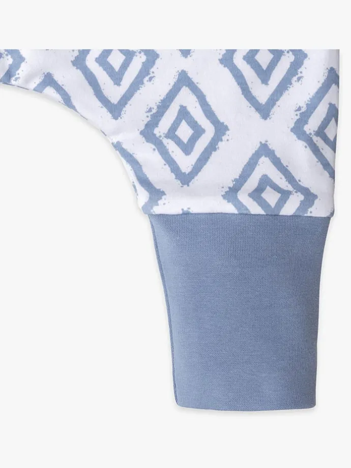 Schlafsack mit Füßen in Blau - TOG - 1,0