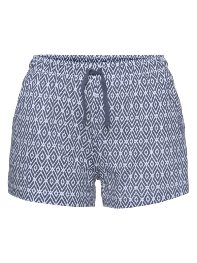 Schlafshorts in Rautenmuster