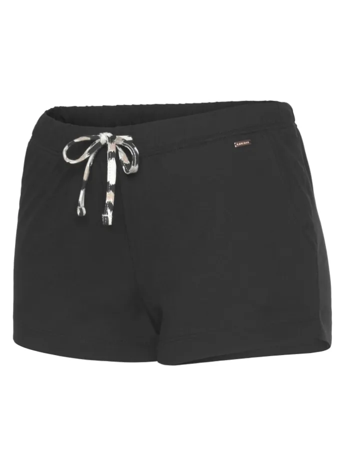 Schlafshorts in schwarz