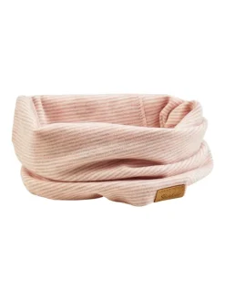 Schlauchschal Streifen in rosa mel.