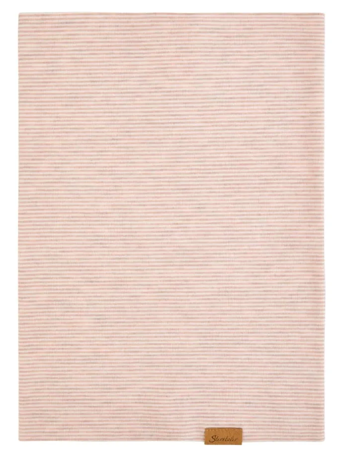 Schlauchschal Streifen in rosa mel.