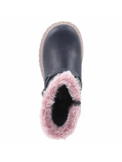 Schlupfstiefel in blau