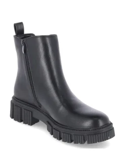 Schlupfstiefel in schwarz