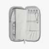 Schmucketui in Grau - (B)24,5 x (H)10,5 x (T)3 cm