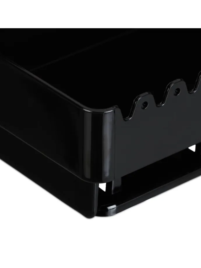 Schmuckhalter in Schwarz - (B)30 x (H)12 x (T)8 cm