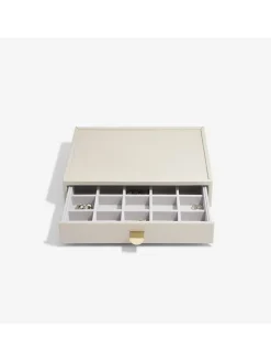 Schmuckkasten "Classic" in Creme - (B)25 x (H)18 x (T)5,8 cm