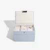 Schmuckkasten in Lila - (B)18 x (H)12,5 x (T)11,5 cm