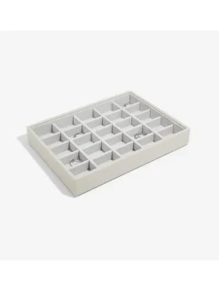 Schmuckkiste in Creme - (B)25 x (H)18 x (T)3,7 cm