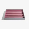 Schmuckkiste in Grau - (B)25 x (H)18 x (T)3,7 cm