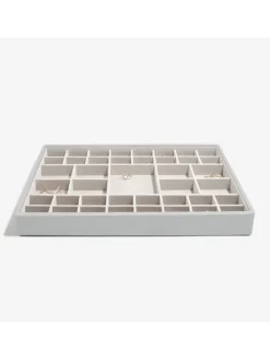 Schmuckkiste in Grau - (B)26 x (H)25 x (T)4 cm