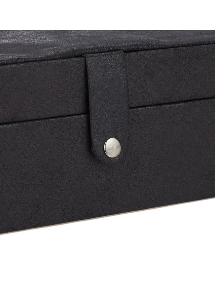 Schmuckkästchen in Schwarz- (B)29 x (H)10 x (T)20 cm