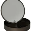 Schmuckkästen "Mira" in Schwarz - Ø 15,5 cm