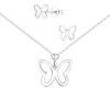 Schmuckset SCHMETTERLING in 925 Sterling Silber, 4-tlg. in silber