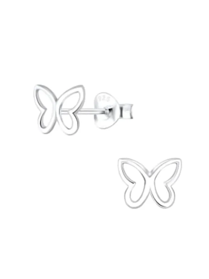Schmuckset SCHMETTERLING in 925 Sterling Silber, 4-tlg. in silber