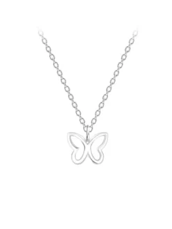 Schmuckset SCHMETTERLING in 925 Sterling Silber, 4-tlg. in silber