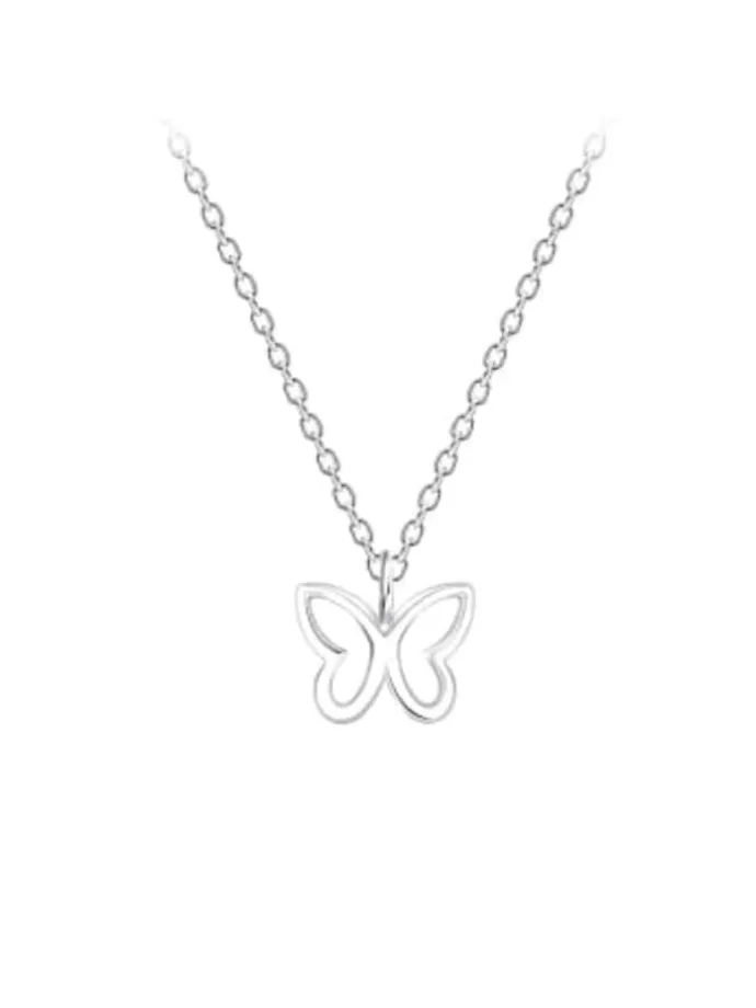 Schmuckset SCHMETTERLING in 925 Sterling Silber, 4-tlg. in silber