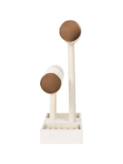 Schmuckständer in Creme/ Gold