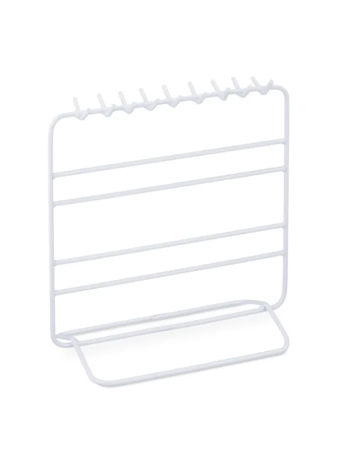 Schmuckständer in Weiß - (B)20x (H)21 x (T)10 cm