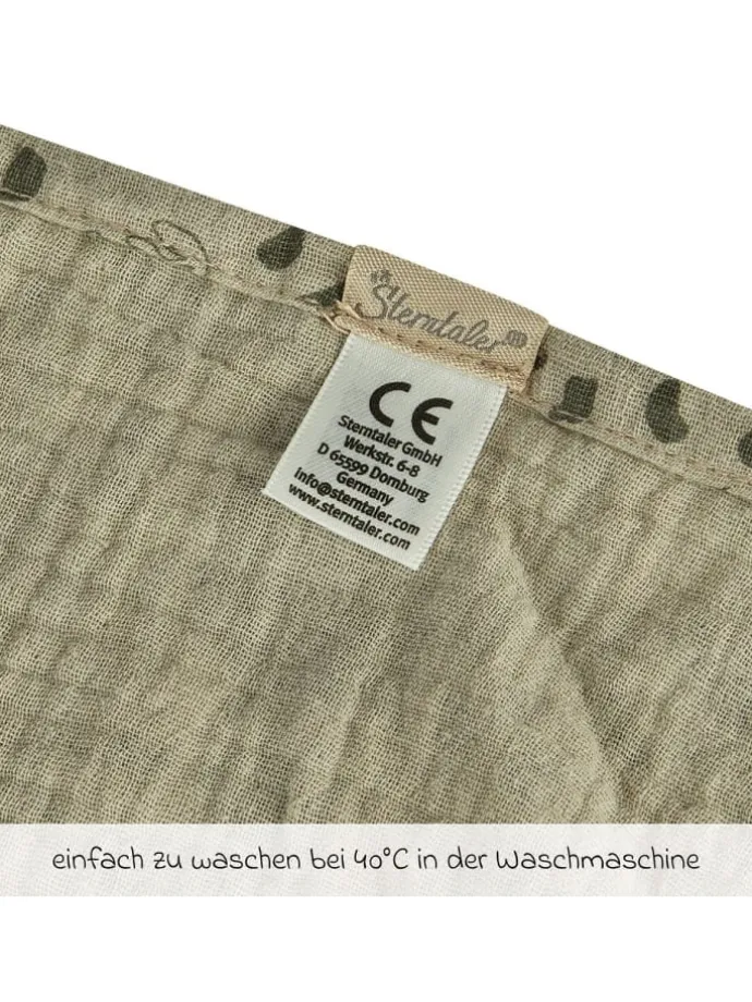 Schmusetuch 35 cm - Löwe Leo in braun,gruen,motiv