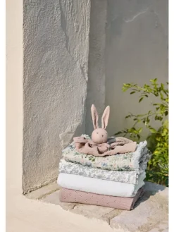 Schmusetuch Blinkie - Mae, Misty Pink, 46,5cm, in Rosa
