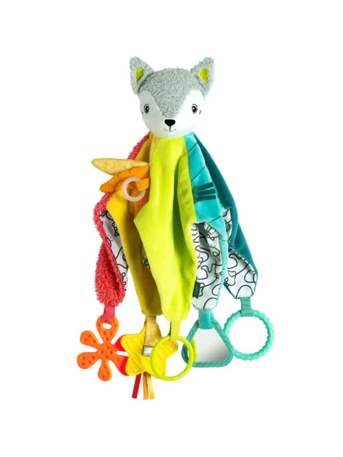 Schmusetuch Fuchs Deluxe 39 cm - DoBabyD in bunt