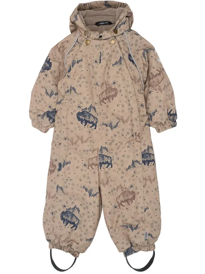 Schneeanzug in Beige