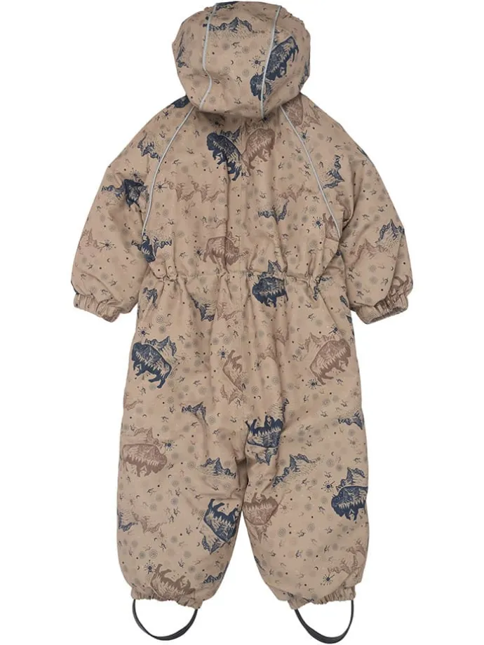 Schneeanzug in Beige