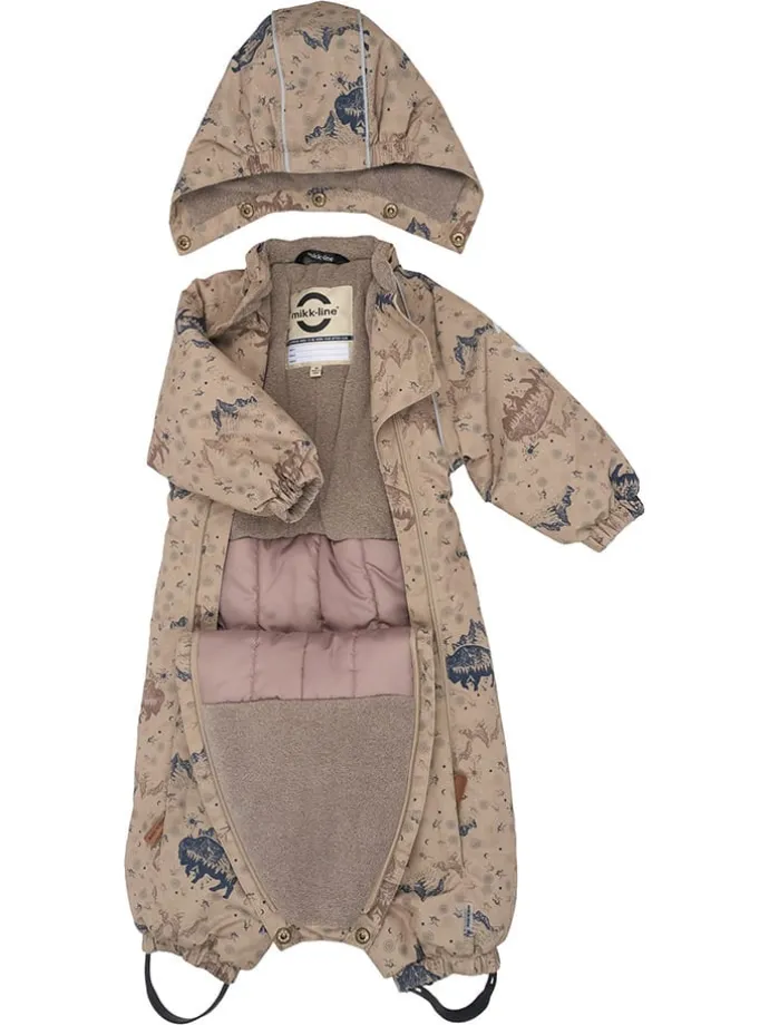 Schneeanzug in Beige