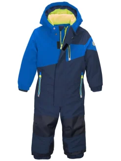 Schneeanzug  in Dunkelblau/ Blau