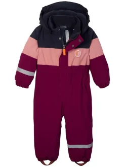 Schneeanzug in Pink/ Rosa/ Dunkelblau