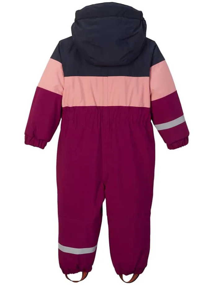Schneeanzug in Pink/ Rosa/ Dunkelblau