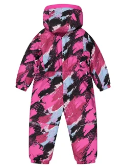 Schneeanzug in Pink/ Schwarz