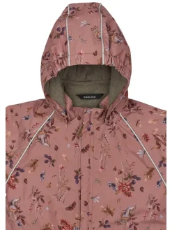 Schneeanzug in Rosa