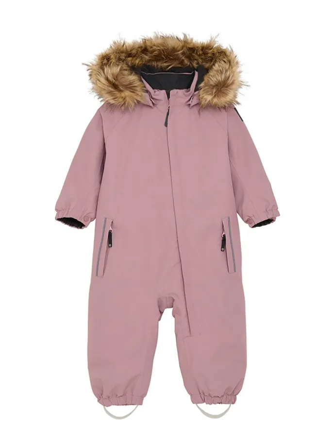 Schneeanzug in Rosa