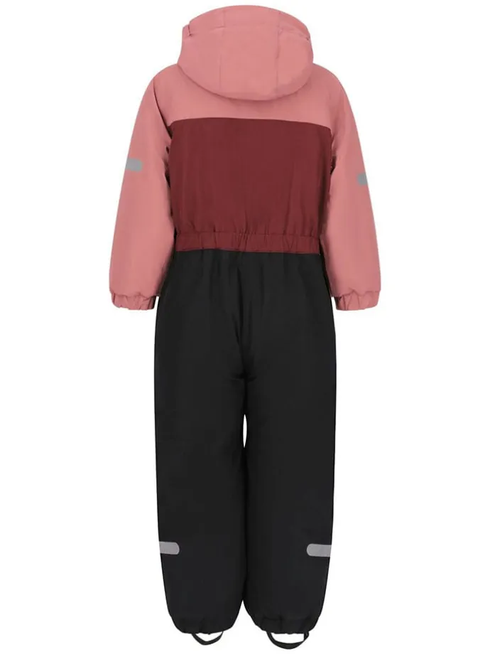 Schneeanzug "Stonehill" in Rot/ Rosa/ Dunkelblau