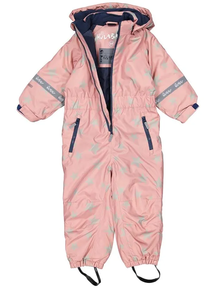 Schneeanzug "X-Stars" in Rosa