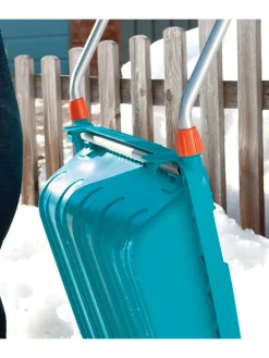 Schneewanne in Blau