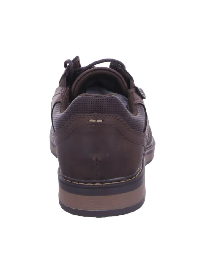 Schnürschuh in braun