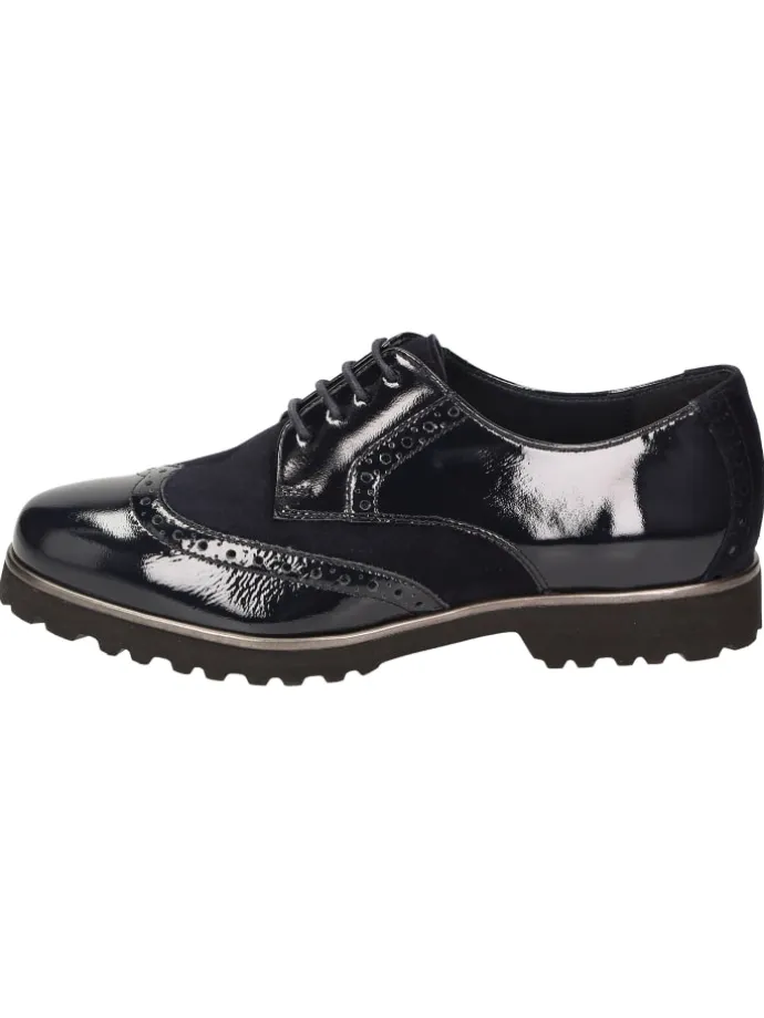 Schnürschuh Meredith-703-H in dunkelblau