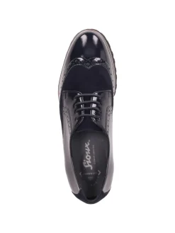 Schnürschuh Meredith-703-H in dunkelblau