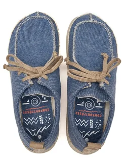 Schnürschuhe in Blau