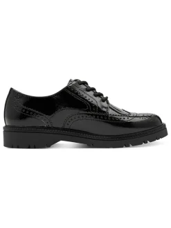 Schnürschuhe in Schwarz